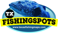 Texas Fishing Spots Maps for GPS