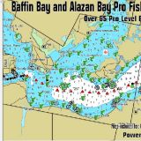 Baffin Bay Fishing Map for GPS
