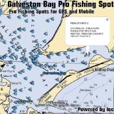 Galveston Bay Fishing Map