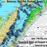 Aransas Bay Fishing Map and Fishing Spots