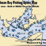 Baffin Bay Texas Fishing Spots for GPS