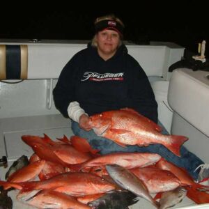 Texas Offshore Snapper Fishing