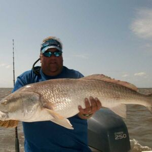 Fishing Galveston Bay - Huge Redfish