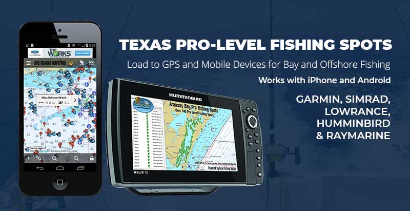 Fishing Spots SD Card for GPS - GPS Fishing Maps