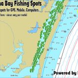 Upper Laguna Madre Bay Texas Fishing Spots for GPS
